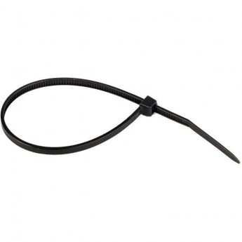 Хомут EKF 2.5х150 черный нейлон 100 шт