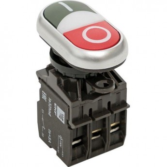 Кнопка EKF LA32HND красно-зеленая "Пуск-Стоп" с подсветкой 24В DC NO+NC PROxima Кнопка EKF LA32HND красно-зеленая "Пуск-Стоп" с подсветкой 24В DC NO+NC PROxima