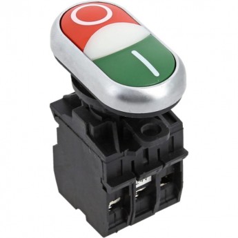 Кнопка EKF PROXIMA LA32HND красно-зеленая "Пуск-Стоп" с подсветкой NO+NC Кнопка EKF PROXIMA LA32HND красно-зеленая "Пуск-Стоп" с подсветкой NO+NC