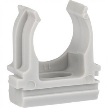 Крепеж-клипса EKF-PLAST d16 мм (100 шт) серая