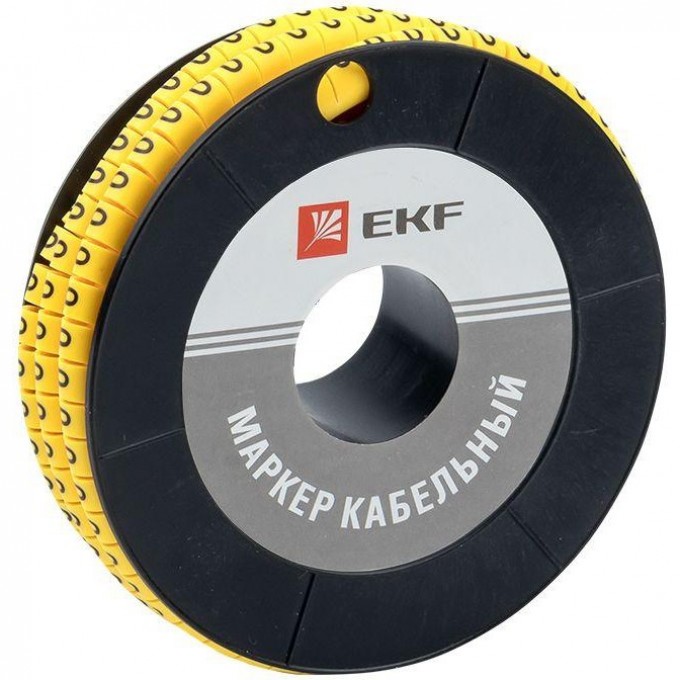 Маркер кабельный EKF 1.5кв.мм "0" (к-1000ед) (ЕС-0) plc-KM-1.5-0