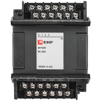 Модуль аналогового ввода EKF REMF 4 PRO-LOGIC Модуль аналогового ввода EKF REMF 4 PRO-LOGIC
