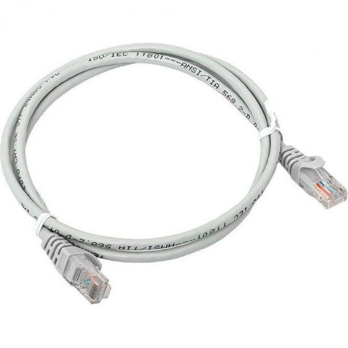 Патч-корд EKF TeraLINK PRO кат.5e неэкранированный UTP оболочка PVC сер. (1.0м) TRP-5EUTP-PVC-1M-GY TRP-PCORD-5EUTP-PVC-1M-GY