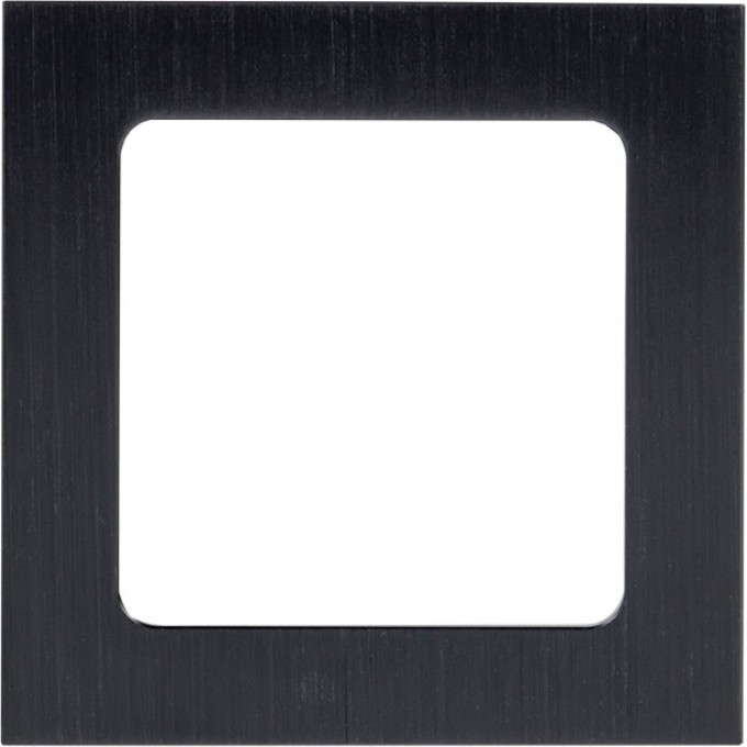 Рамка 1-местная EKF PROXIMA СТОГКОЛЬМ металлическая черная EZM-G-302-10