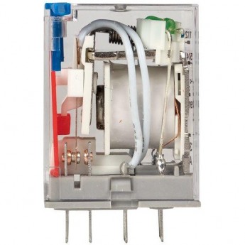 Реле промежуточное EKF AVERES RPAt 22/4 5А 24В DC с кнопкой и мех. индикацией Реле промежуточное EKF AVERES RPAt 22/4 5А 24В DC с кнопкой и мех. индикацией