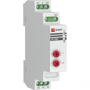 Реле времени EKF PROXIMA RT-SBE (задержка выключ. после пропад. сигн.) Реле времени EKF PROXIMA RT-SBE (задержка выключ. после пропад. сигн.)