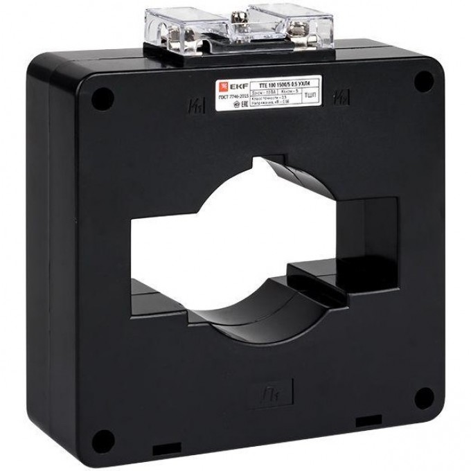 Трансформатор тока EKF ТТЕ 100 1500/5А кл. точн. 0.5S 10В.А tte-100-1500-0.5S/tc-100-1500-0.5S tc-100-1500-0.5S.tte-100-1500-0.5S