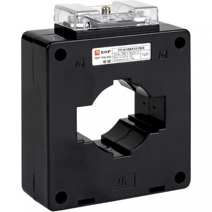 Трансформатор тока EKF ТТЕ 60 500/5А кл. точн. 0.5 5В.А EKF tte-60-500/tc-60-500 tc-60-500-tte-60-500