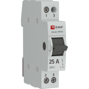 Трехпозиционный переключатель EKF ТПС-63 1P 25А PROxima