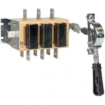 Выключатель-разъединитель EKF MAXIMA UVR32-37A71240-R ВР32У-37A71240-R 400А 2 напр. с дугогасит. камерами с передней смещенной рукояткой